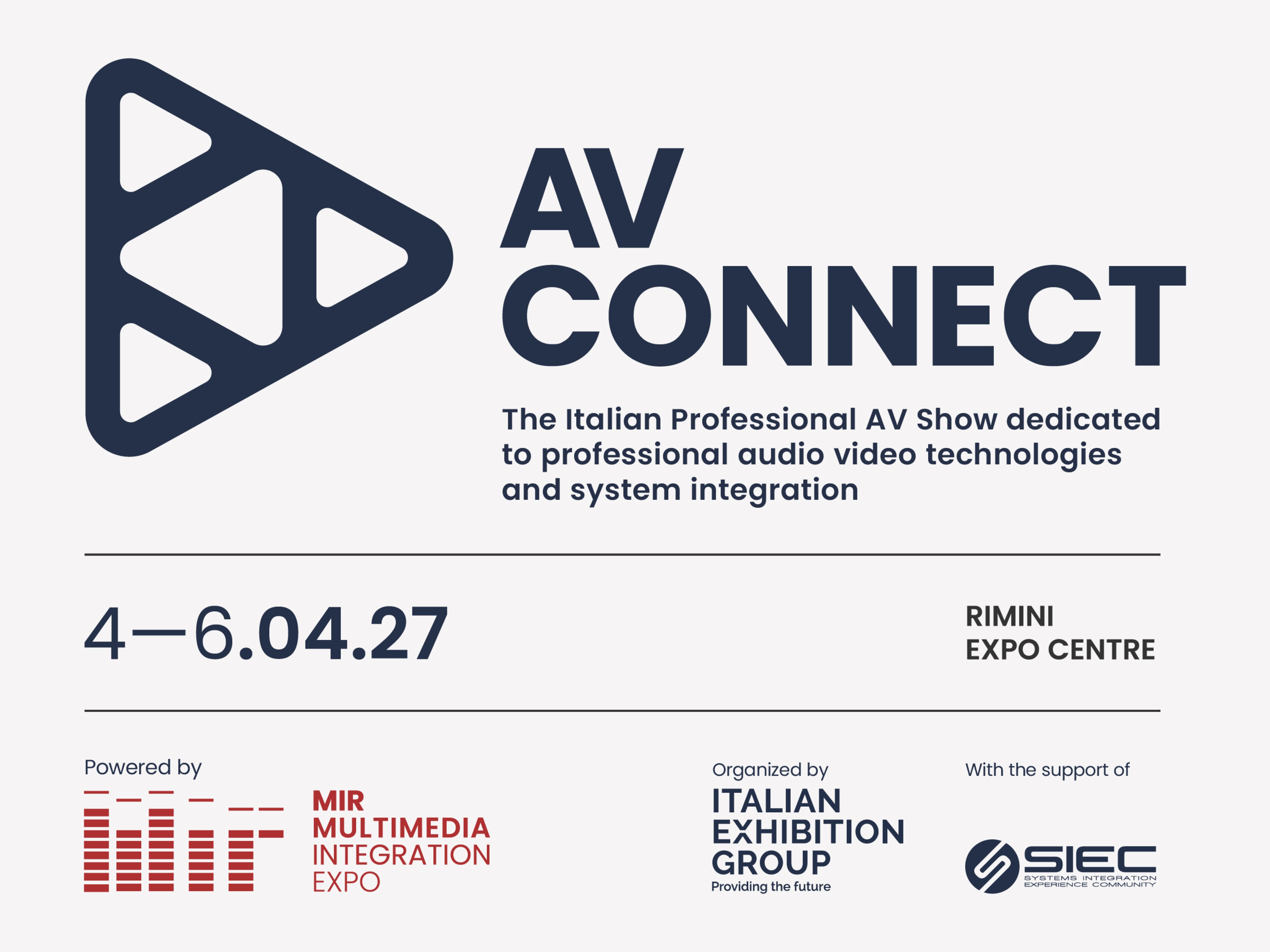 AV Connect powered by MIR | 4-6 april 2027